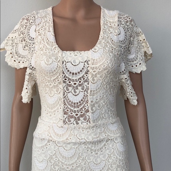 NIGHTCAP CLOTHING SPANISH LACE FLATTER DRESS, S - Picture 4 of 7